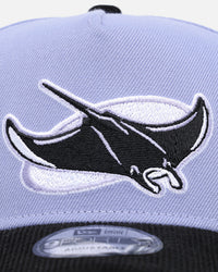 New Era Tampa Bay Rays 9FORTY A-Frame Snapback Lavender/Black