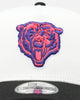 New Era Chicago Bears 'Neon Nights' 9FORTY Snapback Chrome/Black