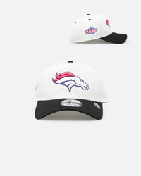 New Era Denver Broncos 'Neon Nights' 9FORTY Snapback Chrome/Black