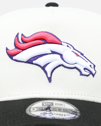 New Era Denver Broncos 'Neon Nights' 9FORTY Snapback Chrome/Black
