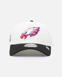 New Era Philadelphia Eagles 'Neon Nights' 9FORTY Snapback Chrome/Black