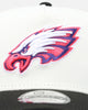 New Era Philadelphia Eagles 'Neon Nights' 9FORTY Snapback Chrome/Black