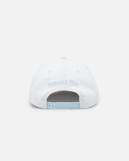 Mitchell & Ness San Antonio Spurs 'Pastel Corduroy' Deadstock Snapback White Cream/Light Blue