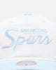 Mitchell & Ness San Antonio Spurs 'Pastel Corduroy' Deadstock Snapback White Cream/Light Blue