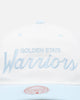 Mitchell & Ness Golden State Warriors 'Pastel Corduroy' Deadstock Snapback White Cream/Blue