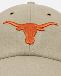 47 Brand Texas Longhorns Wooly Clean Up Strapback Bone