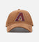 New Era Arizona Diamondbacks 'Ornamental Corduroy' 9FORTY A-Frame Snapback Tan