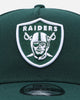 New Era Las Vegas Raiders 'Polychromatic' 9FORTY A-Frame Snapback Dark Green