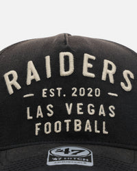 47 Brand Las Vegas Raiders 'Dusted Hitch' 47 Hitch Snapback Black