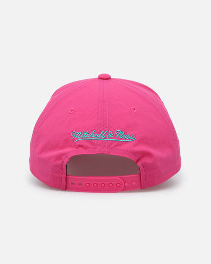 Mitchell & Ness San Antonio Spurs Retro Matte Nylon Origins Snapback Pink
