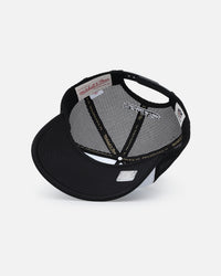 Mitchell & Ness Las Vegas Raiders Logo Foam Trucker Snapback Black/White