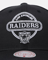 Mitchell & Ness Los Angeles Raiders Ice Pro Crown Snapback Black
