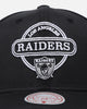 Mitchell & Ness Los Angeles Raiders Ice Pro Crown Snapback Black