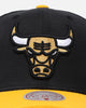 Mitchell & Ness Chicago Bulls "Enter The Dragon" Pro Crown Snapback Black/Ochre