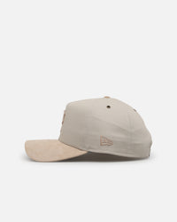 New Era Pittsburgh Pirates 'Cream Suede' 9FORTY A-Frame Strapback Stone/Oatmilk
