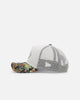 New Era Kansas City Chiefs "Camo Visor" 9FORTY A-Frame Trucker Snapback Stone/Olive