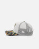 New Era Philadelphia Eagles "Camo Visor" 9FORTY A-Frame Trucker Snapback Stone/Olive