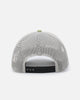 New Era Las Vegas Raiders "Camo Visor" 9FORTY A-Frame Trucker Snapback Stone/Olive