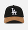 New Era Los Angeles Dodgers 'Black Wheat' 39THIRTY A-Frame Stretch Fit Black/Wheat