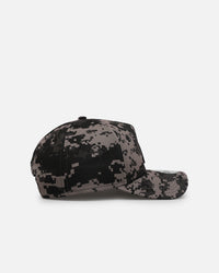 New Era Atlanta Braves 'Black Digi Camo' 9FORTY A-Frame Snapback Black/Grey