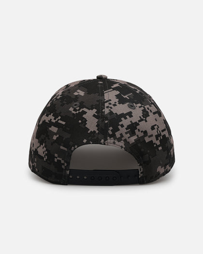 New Era Boston Red Sox 'Black Digi Camo' 9FORTY A-Frame Snapback Black/Grey