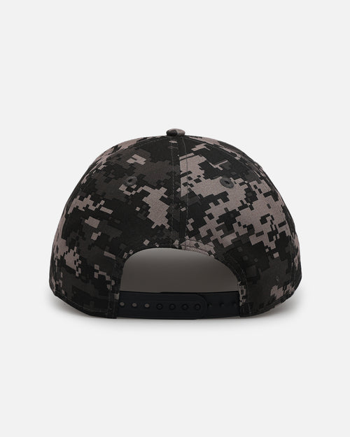 New Era Boston Red Sox 'Black Digi Camo' 9FORTY A-Frame Snapback Black/Grey