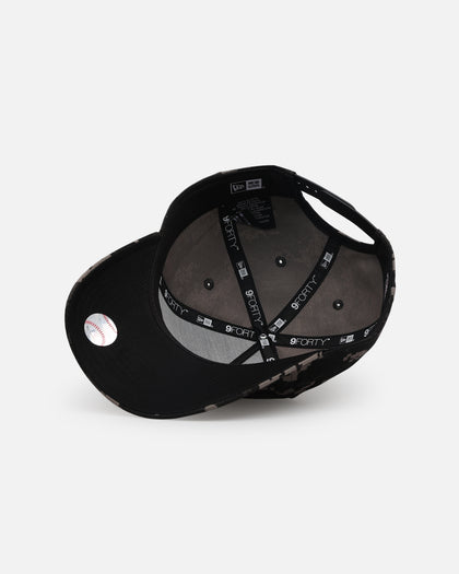 New Era Boston Red Sox 'Black Digi Camo' 9FORTY A-Frame Snapback Black/Grey