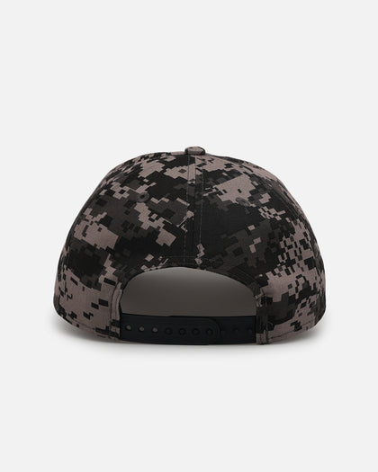 New Era Oakland Athletics 'Black Digi Camo' 9FORTY A-Frame Snapback Black/Grey