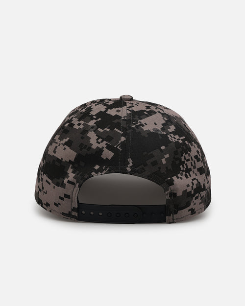 New Era Oakland Athletics 'Black Digi Camo' 9FORTY A-Frame Snapback Black/Grey
