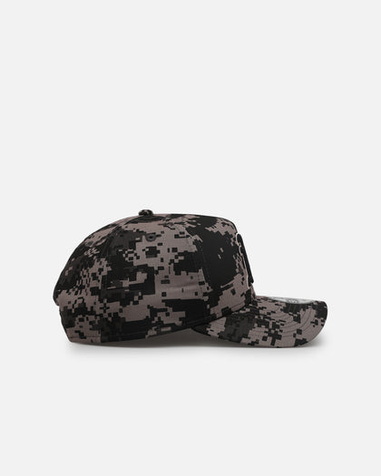 New Era Oakland Athletics 'Black Digi Camo' 9FORTY A-Frame Snapback Black/Grey