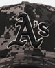 New Era Oakland Athletics 'Black Digi Camo' 9FORTY A-Frame Snapback Black/Grey