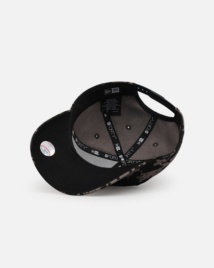 New Era Oakland Athletics 'Black Digi Camo' 9FORTY A-Frame Snapback Black/Grey
