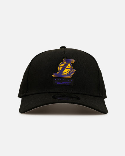 New Era X Bristol Studio Los Angeles Lakers 'Teams Edition' 9FORTY Snapback Black