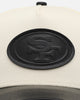 New Era San Francisco 49ers 'Leather Visor' 9FORTY A-Frame Snapback Chrome White/Black