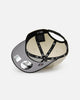 New Era San Francisco 49ers 'Leather Visor' 9FORTY A-Frame Snapback Chrome White/Black
