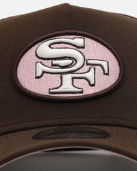New Era San Francisco 49ers 'Neapolitan 2.0' 9FORTY A-Frame Snapback Brown