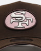 New Era San Francisco 49ers 'Neapolitan 2.0' 9FORTY A-Frame Snapback Brown