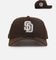 New Era San Diego Padres 'Neapolitan 2.0' 9FORTY A-Frame Snapback Brown