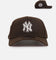 New Era New York Yankees 'Neapolitan 2.0' 9FORTY A-Frame Snapback Brown