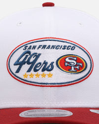 New Era San Francisco 49ers "Independence Day" 9SEVENTY Snapback Chrome White