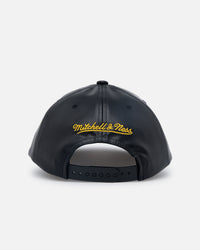 Mitchell & Ness Los Angeles Lakers Workmark Leather Deadstock Snapback Black