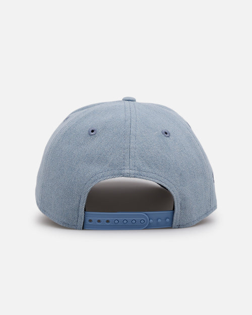 New Era Boston Red Sox 'Distressed Denim' 9FORTY A-Frame Snapback Light Wash Denim