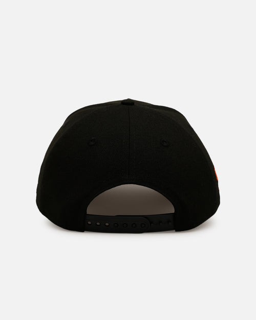 New Era Atlanta Braves 'NBA Dia De Los Muertos' 9FORTY A-Frame Snapback Black/Orange