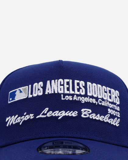 New Era Los Angeles Dodgers 'Workleague' 9FORTY A-Frame Snapback Blue