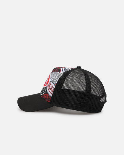 Von Dutch Unisex Trucker Snapback Black/Red
