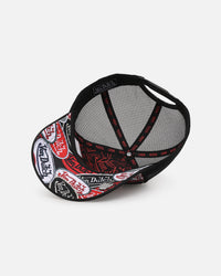 Von Dutch Unisex Trucker Snapback Black/Red