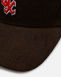 New Era Chicago White Sox 'Walnut Cord' 9FORTY A-Frame Corduroy Snapback Walnut