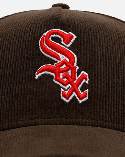 New Era Chicago White Sox 'Walnut Cord' 9FORTY A-Frame Corduroy Snapback Walnut