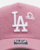 47 Brand Los Angeles Dodgers 'Zodiac' Libra 47 Offside Snapback Mauve