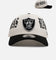 New Era Las Vegas Raiders 'Gothic Script Two Tone' 9FORTY A-Frame Snapback Chrome/Black